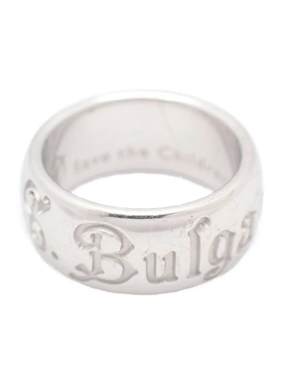 Bvlgari Save the Children Ring 925 Sterling Silver 49